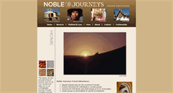 Desktop Screenshot of noblejourneys.com